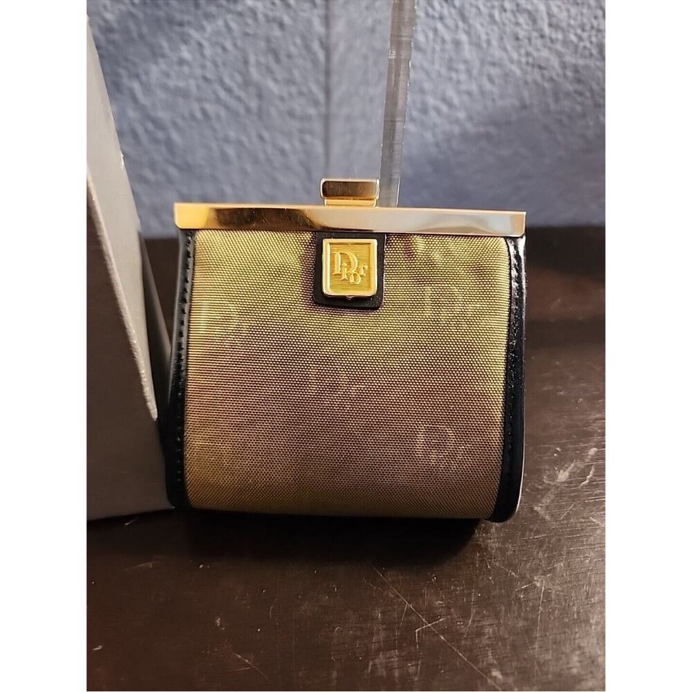 ❤️Dior Gold and Black Women's Wallet❤️coin purse🎁